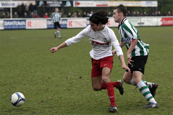 BVV Barendrecht - SC Genemuiden (Foto Helmich Lubberts).